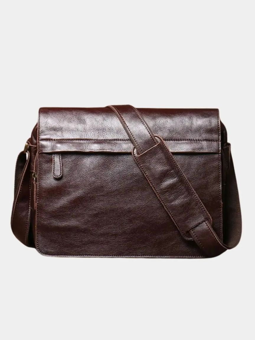 Classic Messenger Leather Bag