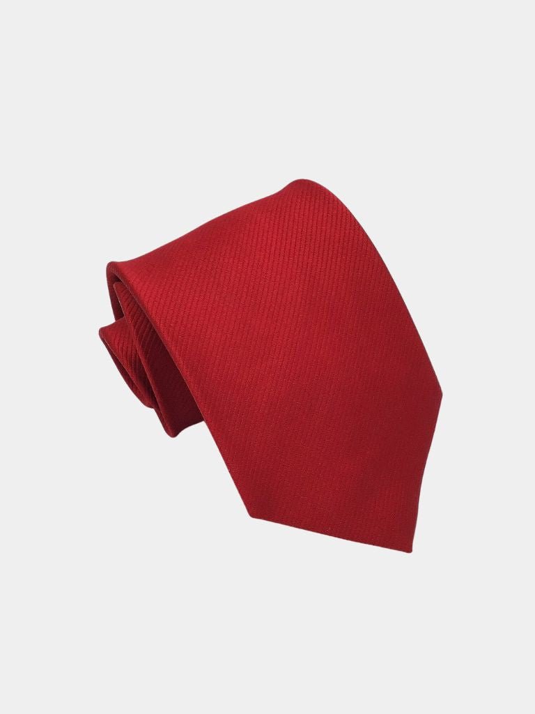 Cravate rose poudré