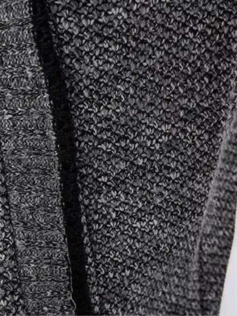 Gilet pull élégant à fermeture éclair intégrale