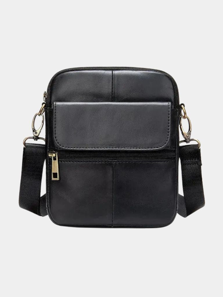 Essential Leather Shoulder Bag