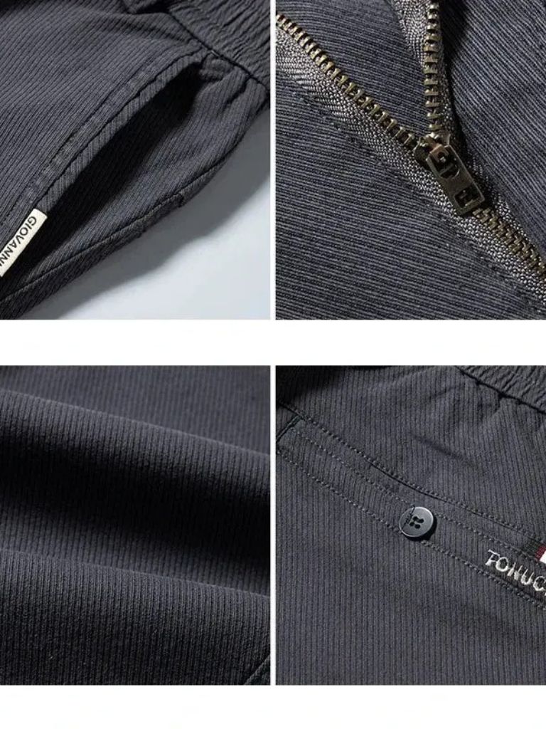 Essential Stretchy Straight Trousers