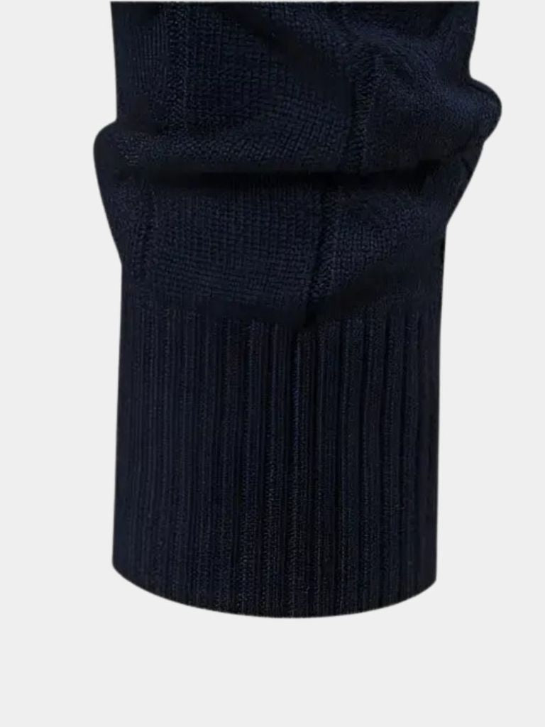 Pull en maille à demi-zip