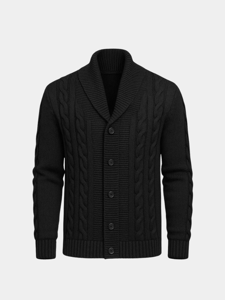 Cardigan élégant en maille pour homme
