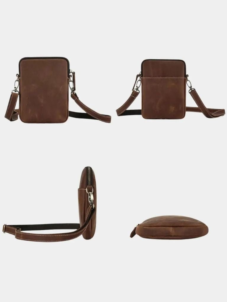 Minimalist Crossbody Leather Bag