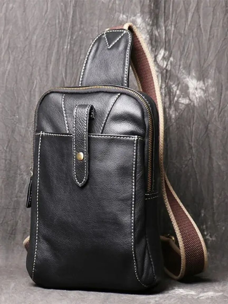 Minimalist Leather Shoulder Bag