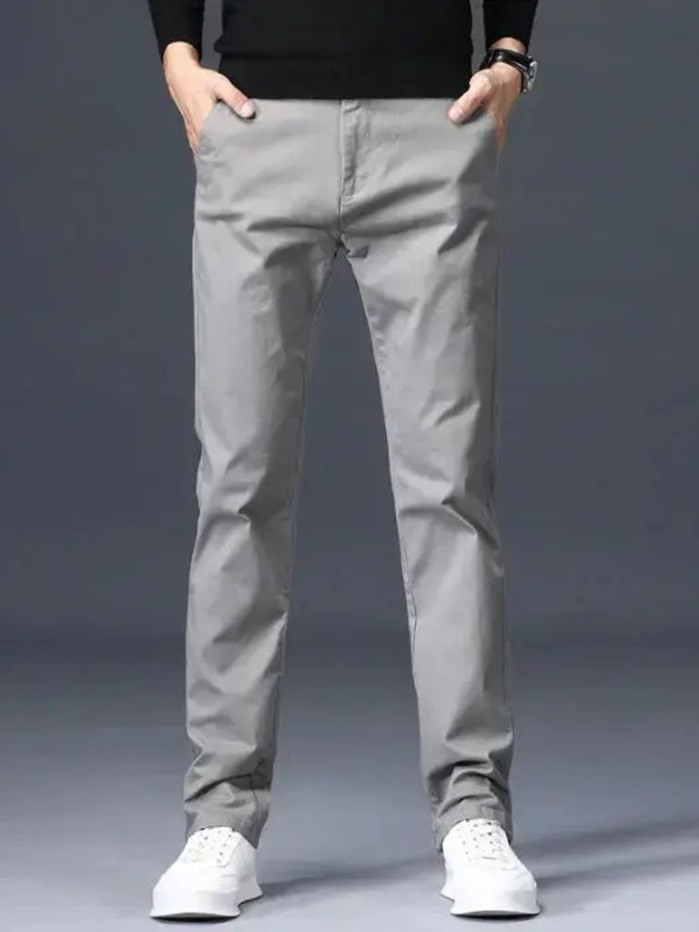 Minimalist Straight Trousers