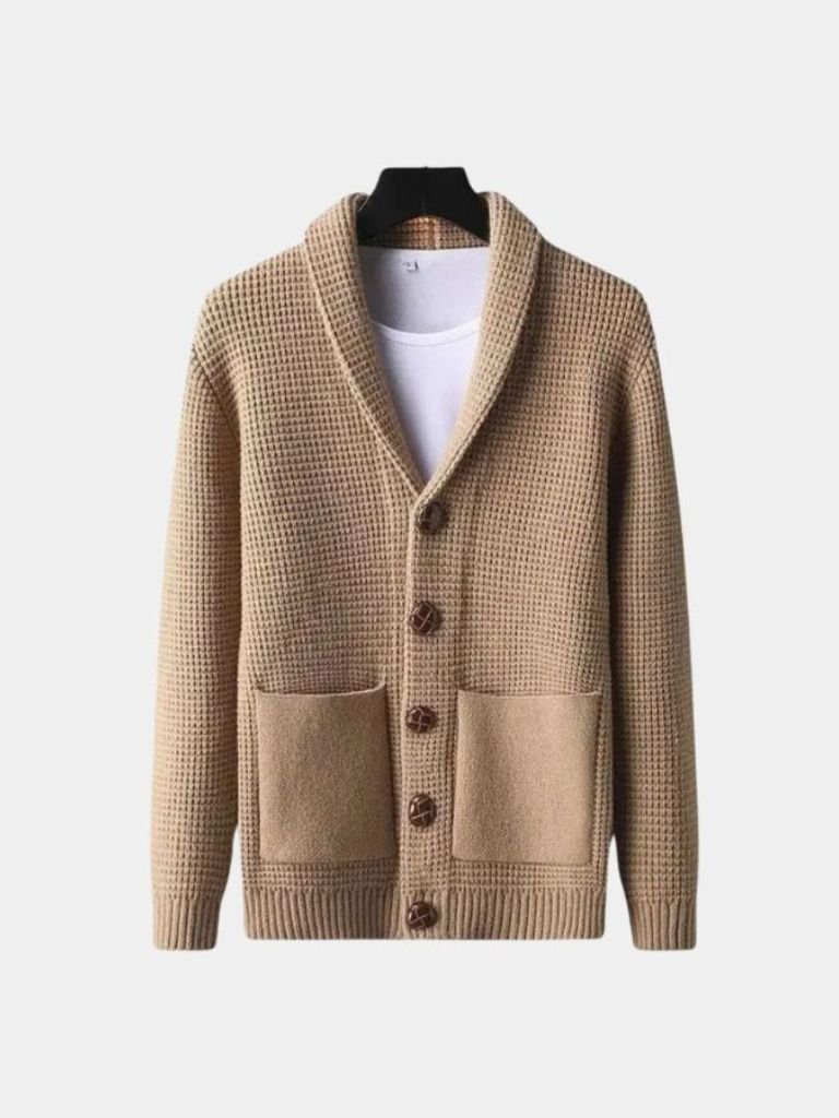 Sophisticated Winter Wool Cardigan