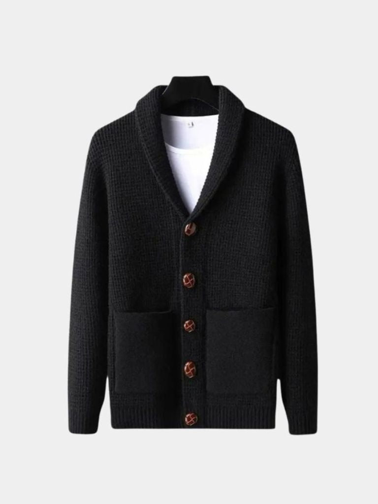 Sophisticated Winter Wool Cardigan