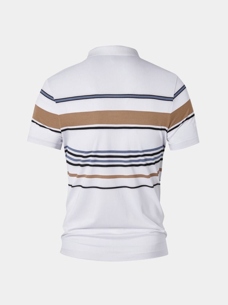 Sunset Stripe Polo