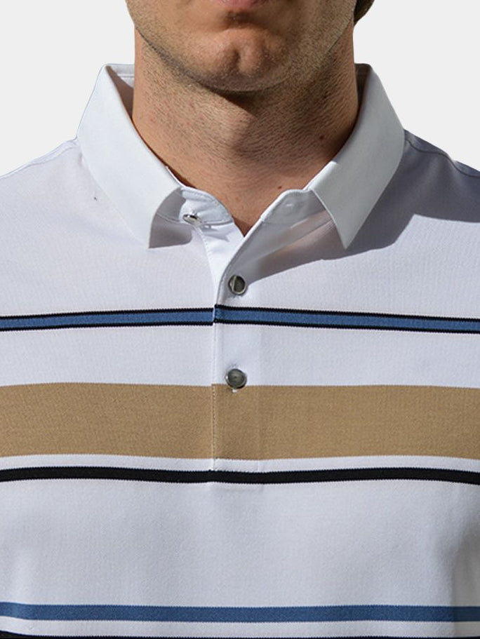 Sunset Stripe Polo