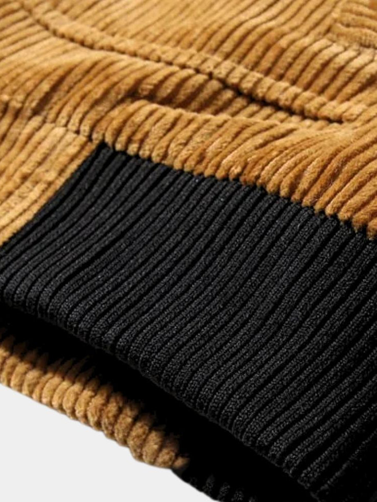 Thermal Windbreaker Corduroy Jacket